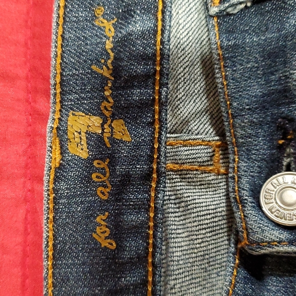 7 for all mankind jeans,size 29 - Picture 5 of 10